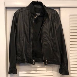 Leather jacket
